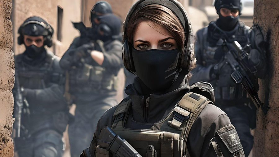 مسابقات دختران CS2